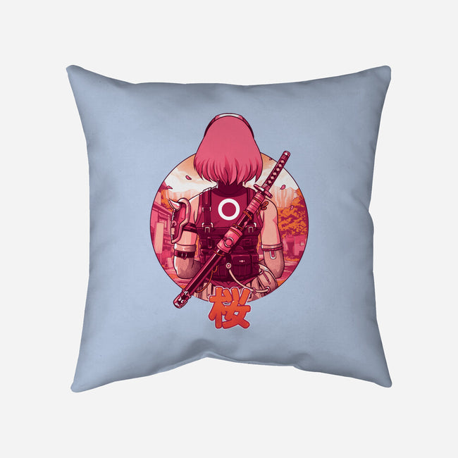Autumn Cherry-none removable cover w insert throw pillow-Bruno Mota