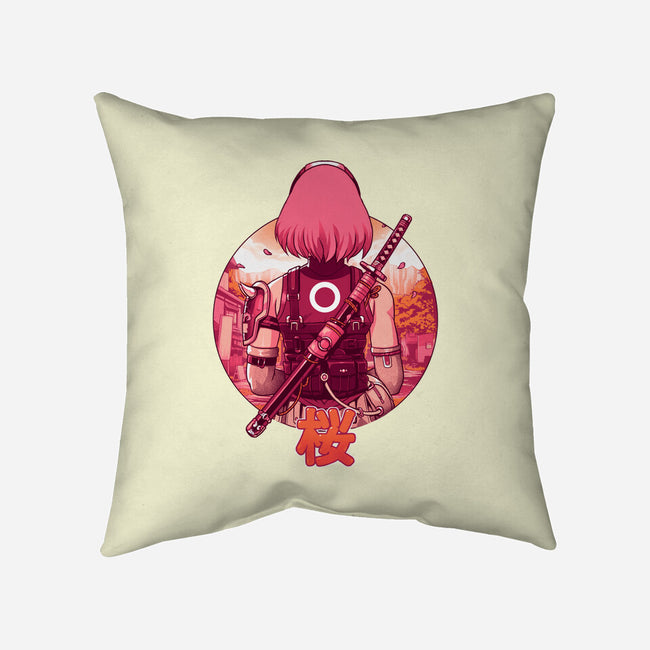Autumn Cherry-none removable cover w insert throw pillow-Bruno Mota