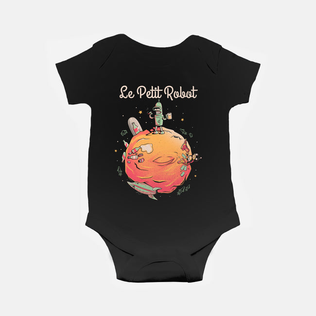 Le Petit Robot's Planet-baby basic onesie-eduely