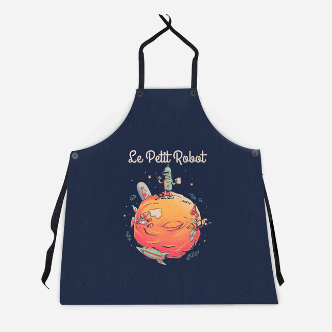 Le Petit Robot's Planet-unisex kitchen apron-eduely