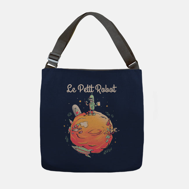 Le Petit Robot's Planet-none adjustable tote bag-eduely