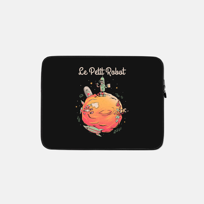 Le Petit Robot's Planet-none zippered laptop sleeve-eduely