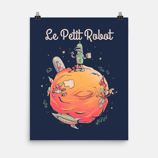 Le Petit Robot's Planet-none matte poster-eduely