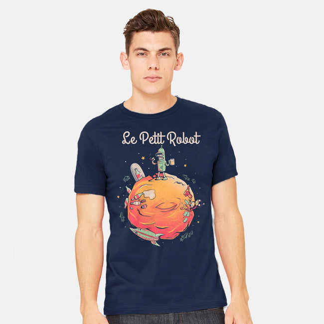 Le Petit Robot's Planet-mens heavyweight tee-eduely