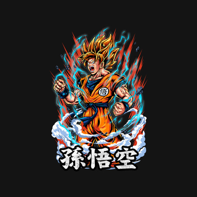 The Rage Of The Super Saiyan-mens basic tee-Knegosfield