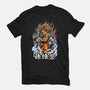 The Rage Of The Super Saiyan-womens basic tee-Knegosfield