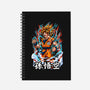 The Rage Of The Super Saiyan-none dot grid notebook-Knegosfield