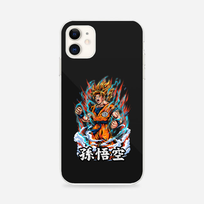 The Rage Of The Super Saiyan-iphone snap phone case-Knegosfield