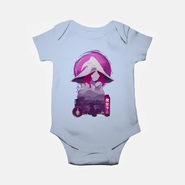 Ranni The Witch-baby basic onesie-hirolabs