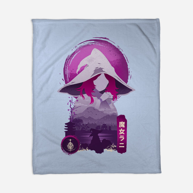 Ranni The Witch-none fleece blanket-hirolabs