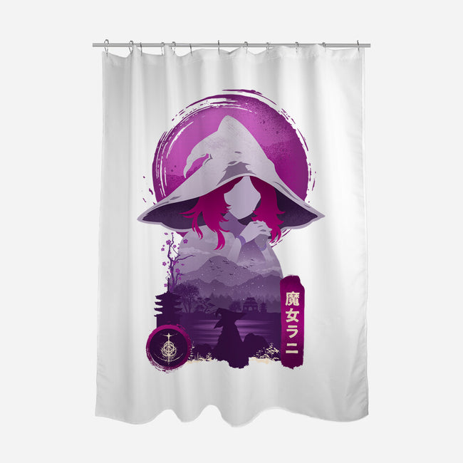 Ranni The Witch-none polyester shower curtain-hirolabs