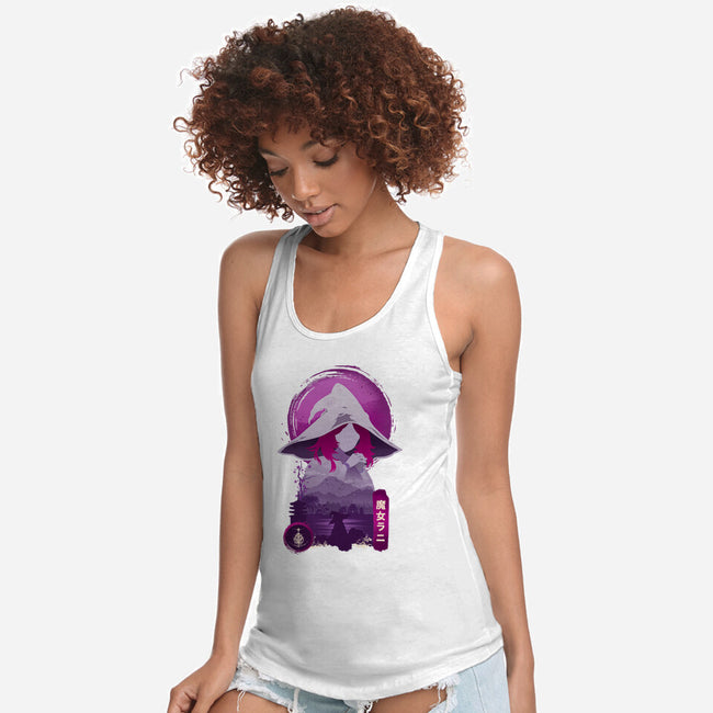 Ranni The Witch-womens racerback tank-hirolabs