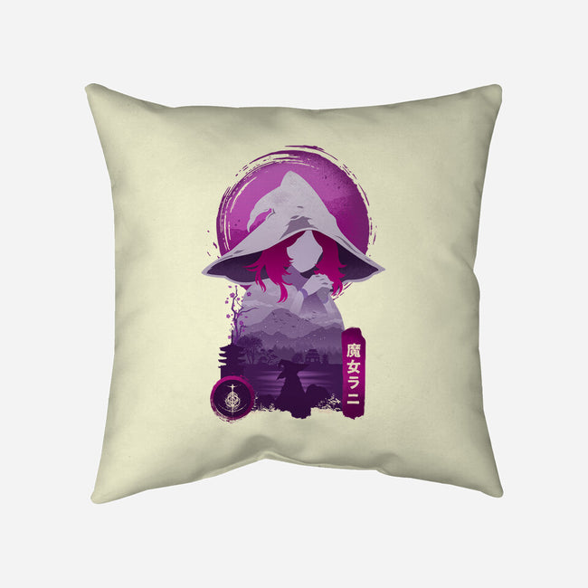 Ranni The Witch-none removable cover throw pillow-hirolabs