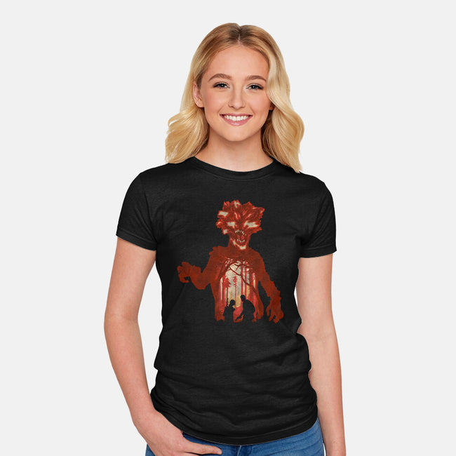 Clicker Carnage-womens fitted tee-dalethesk8er