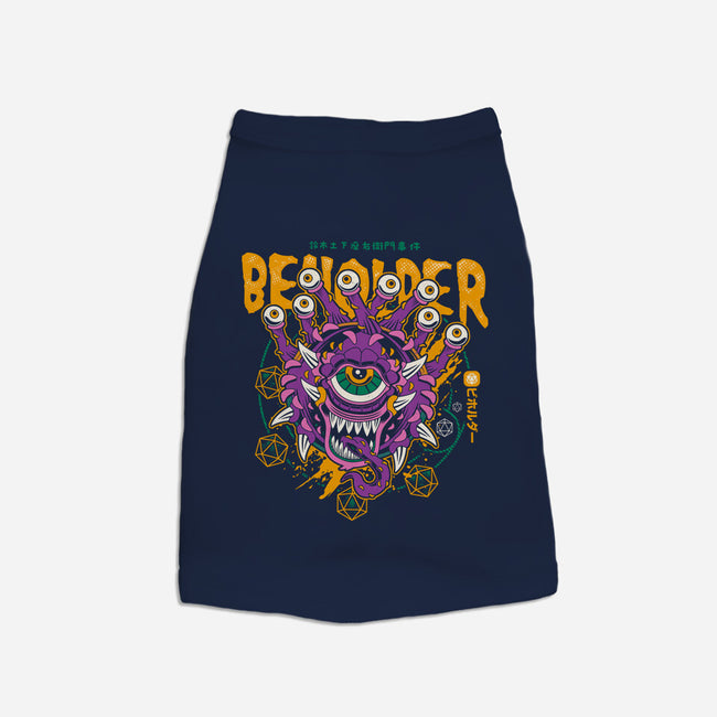 Beholder-dog basic pet tank-Logozaste