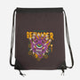 Beholder-none drawstring bag-Logozaste