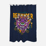 Beholder-none polyester shower curtain-Logozaste
