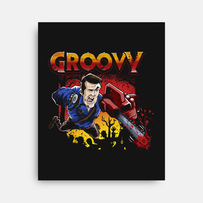 Groovy Ash-none stretched canvas-Diego Oliver