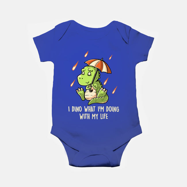 I Dino-baby basic onesie-koalastudio