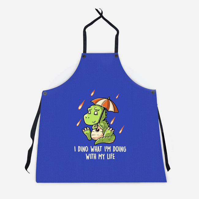 I Dino-unisex kitchen apron-koalastudio