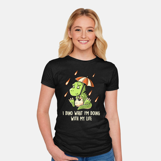 I Dino-womens fitted tee-koalastudio