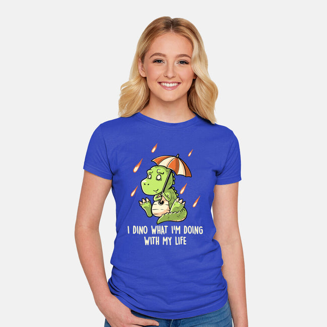 I Dino-womens fitted tee-koalastudio