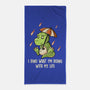 I Dino-none beach towel-koalastudio