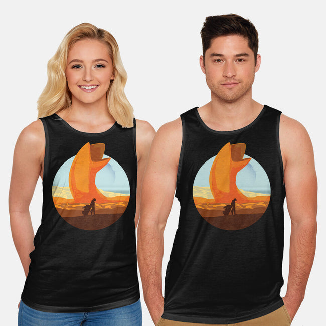 Welcome To Arrakis Desert Day Tour-unisex basic tank-AnnoyingAmy