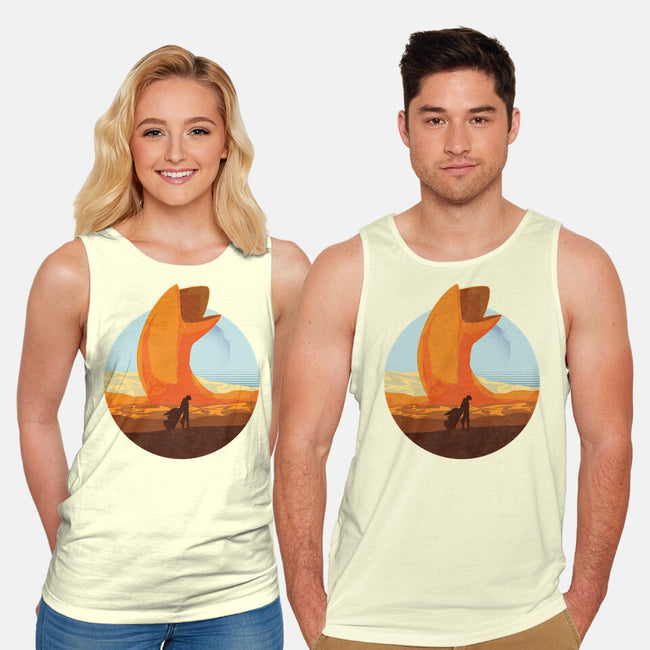 Welcome To Arrakis Desert Day Tour-unisex basic tank-AnnoyingAmy