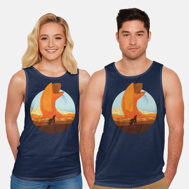 Welcome To Arrakis Desert Day Tour-unisex basic tank-AnnoyingAmy