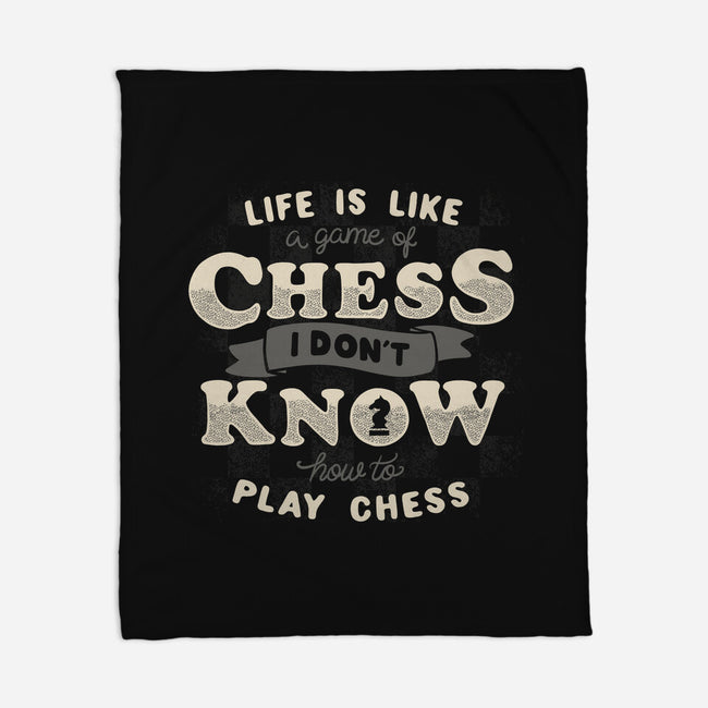 Game Of Chess-none fleece blanket-tobefonseca
