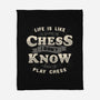 Game Of Chess-none fleece blanket-tobefonseca