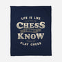 Game Of Chess-none fleece blanket-tobefonseca