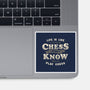 Game Of Chess-none glossy sticker-tobefonseca
