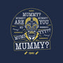 Mummy-none removable cover w insert throw pillow-Logozaste