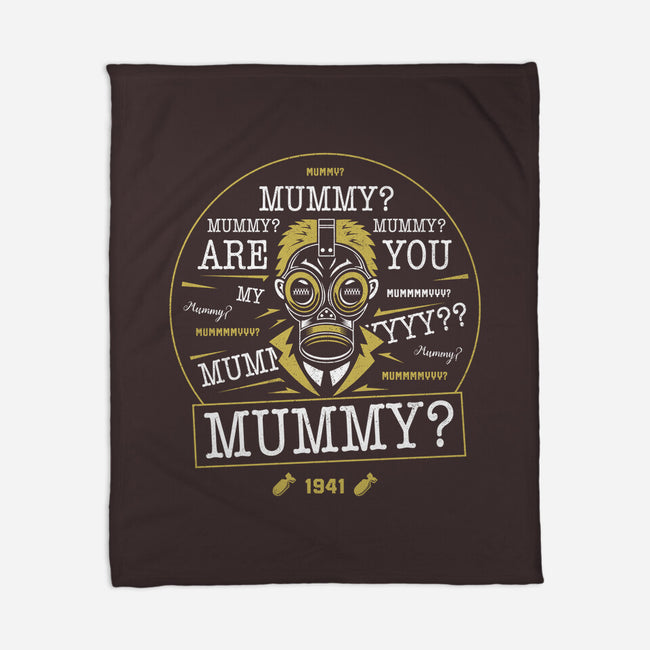 Mummy-none fleece blanket-Logozaste