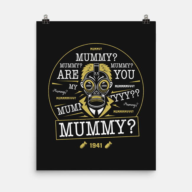 Mummy-none matte poster-Logozaste