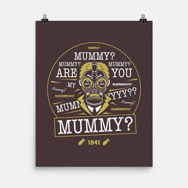 Mummy-none matte poster-Logozaste