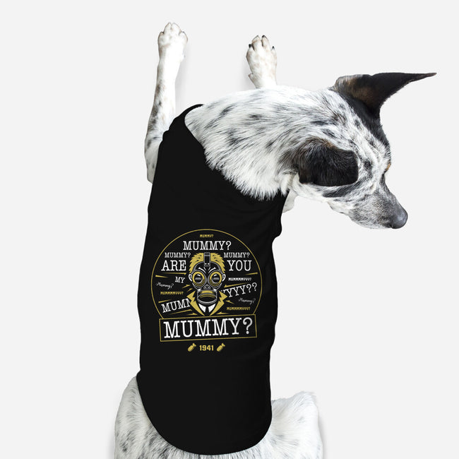 Mummy-dog basic pet tank-Logozaste