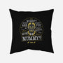 Mummy-none removable cover throw pillow-Logozaste