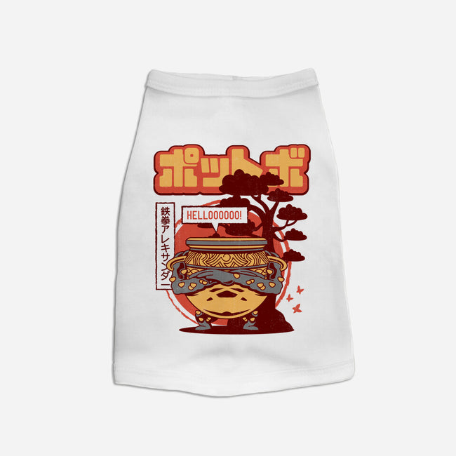 Warrior Jar Japanese Landscape-cat basic pet tank-Logozaste