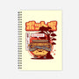 Warrior Jar Japanese Landscape-none dot grid notebook-Logozaste
