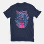 Neon Ramen Dragon-mens basic tee-jrberger