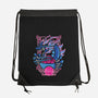 Neon Ramen Dragon-none drawstring bag-jrberger