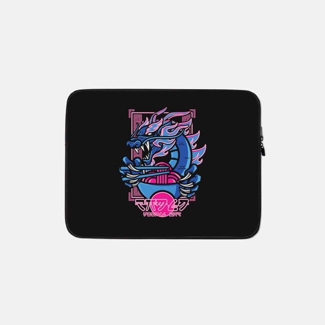 Neon Ramen Dragon-none zippered laptop sleeve-jrberger
