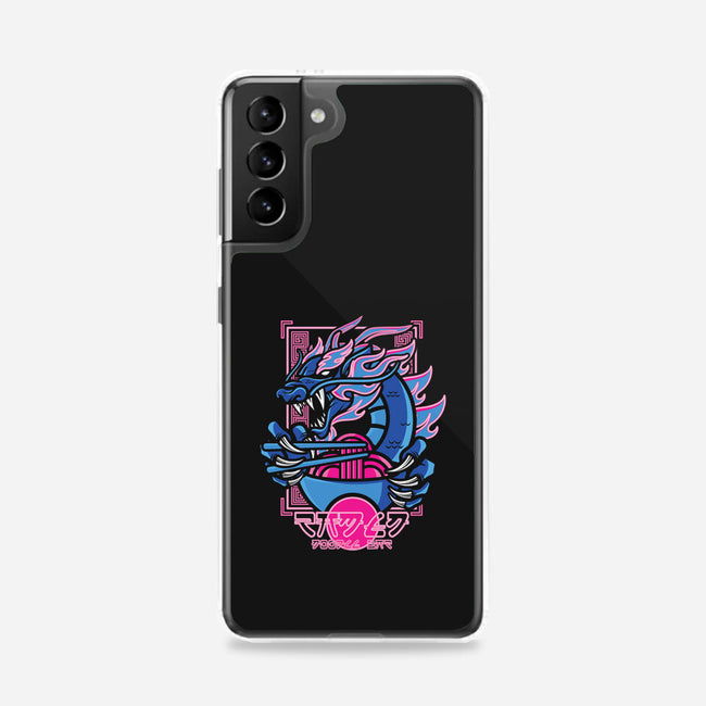Neon Ramen Dragon-samsung snap phone case-jrberger