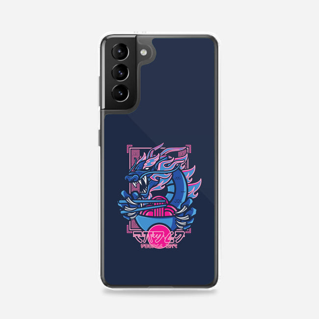 Neon Ramen Dragon-samsung snap phone case-jrberger