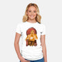 Krieg the Psycho-womens fitted tee-hirolabs