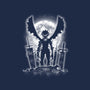 Moonlight Devil-none removable cover w insert throw pillow-fanfreak1