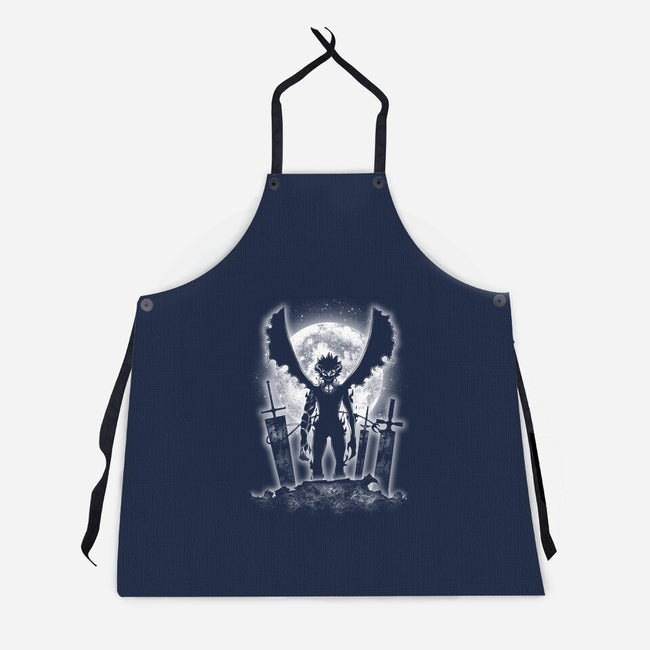 Moonlight Devil-unisex kitchen apron-fanfreak1